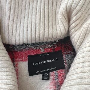 Women’s Lucky brand bomber jacket.